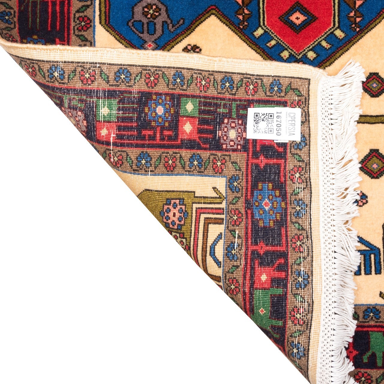 فرش دستباف ذرع و نیم کردستان کد 167050