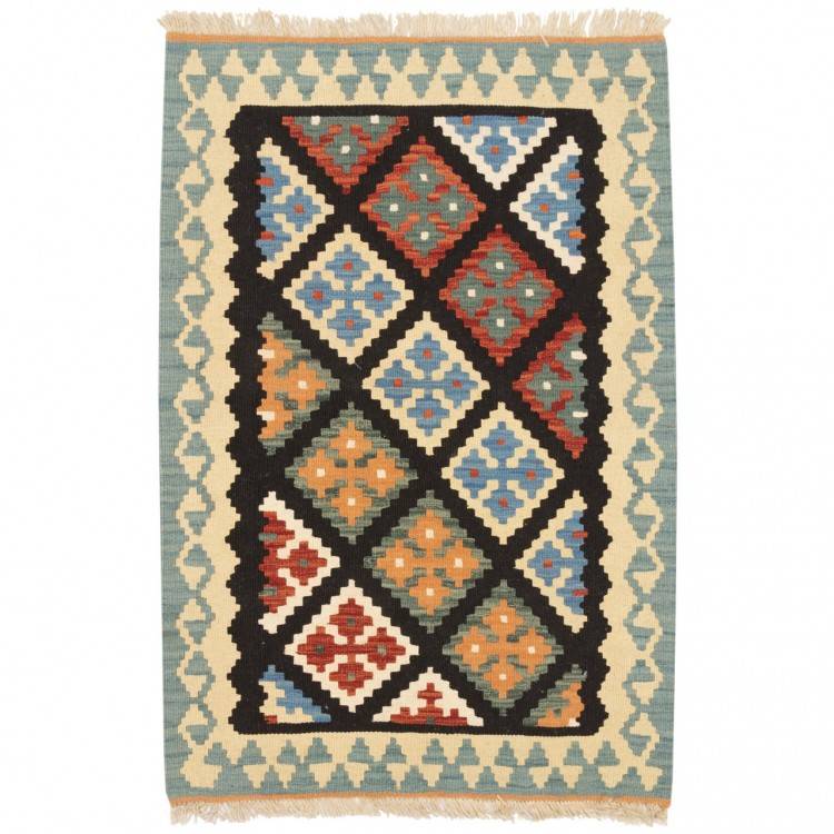 Персидский килим ручной работы Фарс Код 152293 - 86 × 124