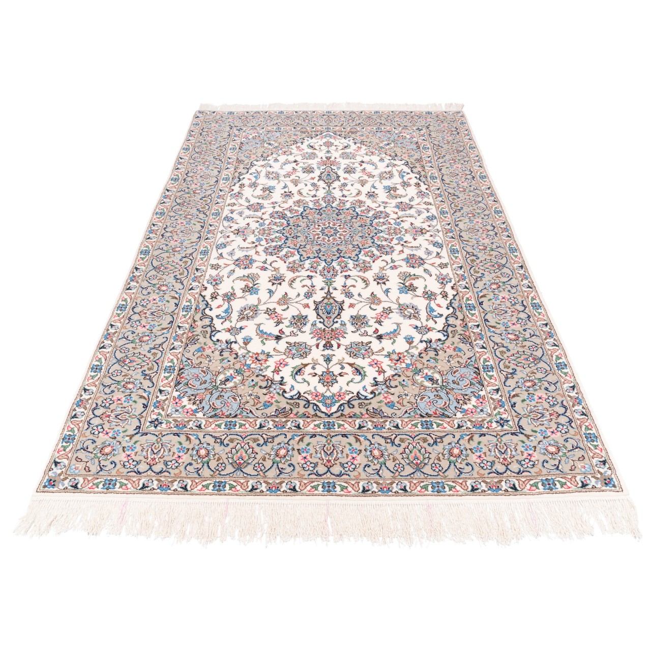 یک جفت فرش دستباف شش متری یزد کد 166002