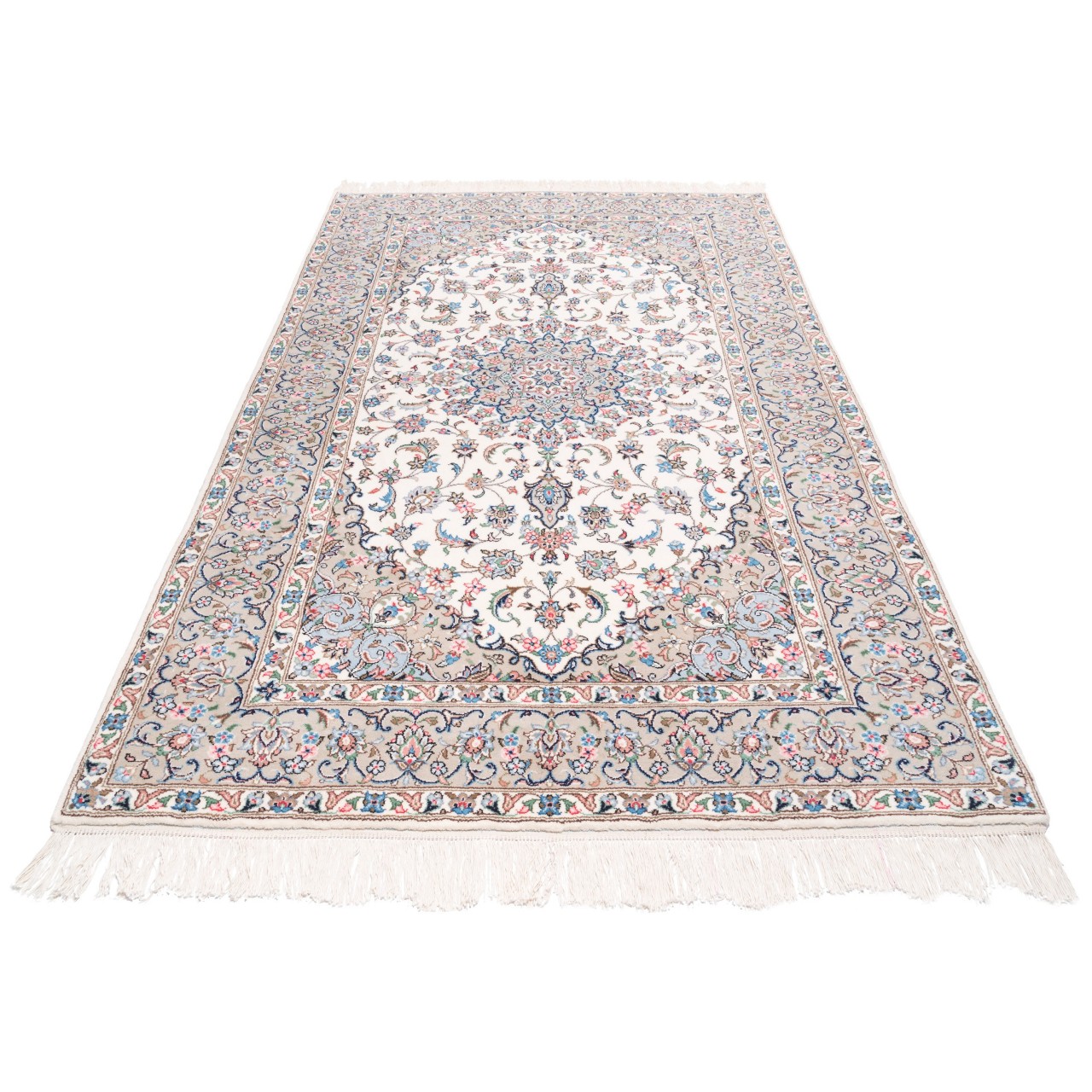 یک جفت فرش دستباف شش متری یزد کد 166002