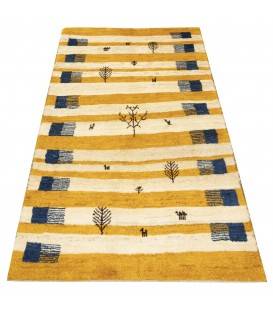 Персидский габбе ручной работы Бакхтиари Код 152302 - 100 × 172