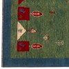 Персидский габбе ручной работы Бакхтиари Код 152226 - 147 × 195
