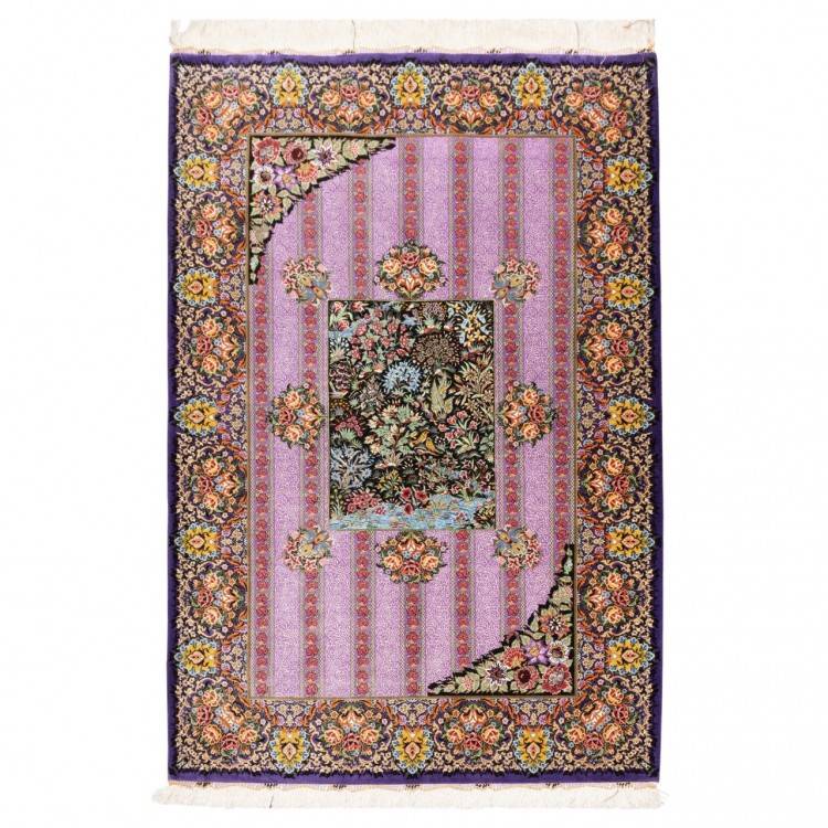 Персидский ковер ручной работы Кома Код 183107 - 102 × 152