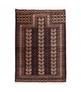 イランの手作りカーペット トルクメン 番号 183117 - 98 × 140