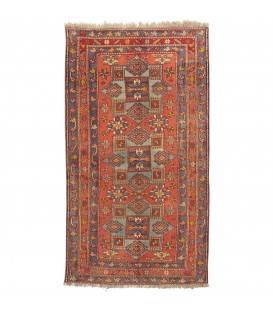 فرش دستباف قدیمی دو و نیم متری آذربایجان کد 127005