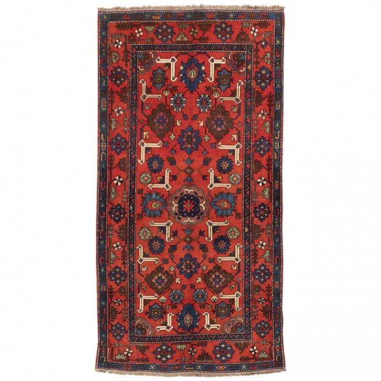 فرش دستباف قدیمی دو و نیم متری آذربایجان کد 127009