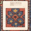 Персидский ковер ручной работы Азербайджан Код 127009 - 118 × 218