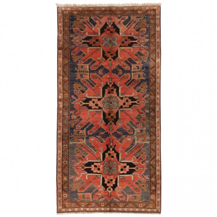 فرش دستباف قدیمی چهار متری آذربایجان کد 127013