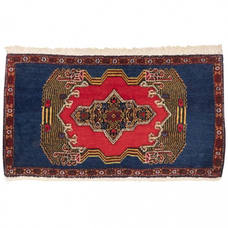 イランの手作りカーペット サナンダジ 番号 127023 - 113 × 61