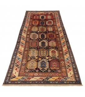 فرش دستباف قدیمی کناره طول سه متر آذربایجان کد 127014