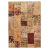 Deri Patchwork Halı Iran 812013 - 198 × 139