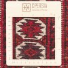 Tappeto persiano turkmeno annodato a mano codice 130015 - 125 × 190