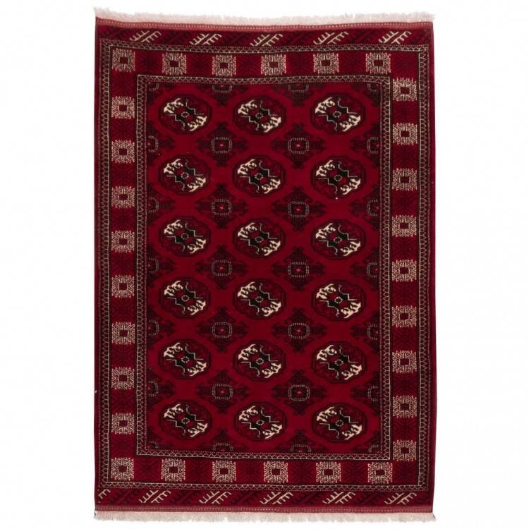 فرش دستباف دو و نیم متری ترکمن کد 130028