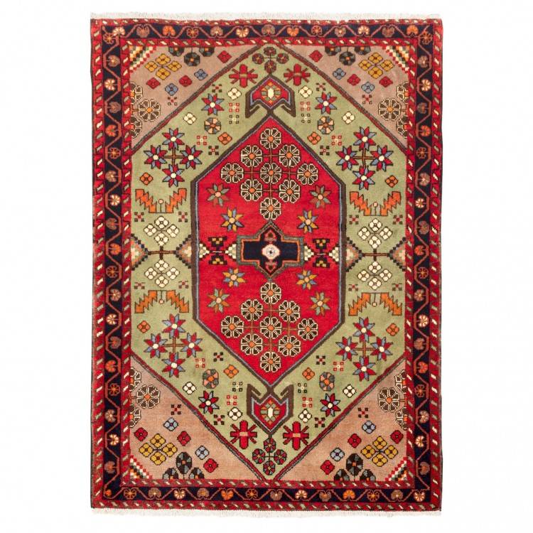 Персидский ковер ручной работы Савех Код 130097 - 106 × 154