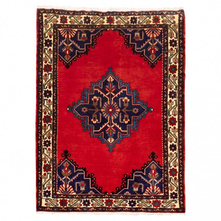 Персидский ковер ручной работы Тафреш Код 130100 - 113 × 153
