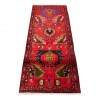 فرش دستباف قدیمی کناره طول دو متر آذربایجان کد 130133