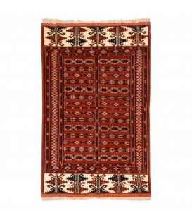 土库曼人 伊朗手工地毯 代码 130163