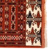 Tappeto persiano turkmeno annodato a mano codice 130163 - 96 × 150