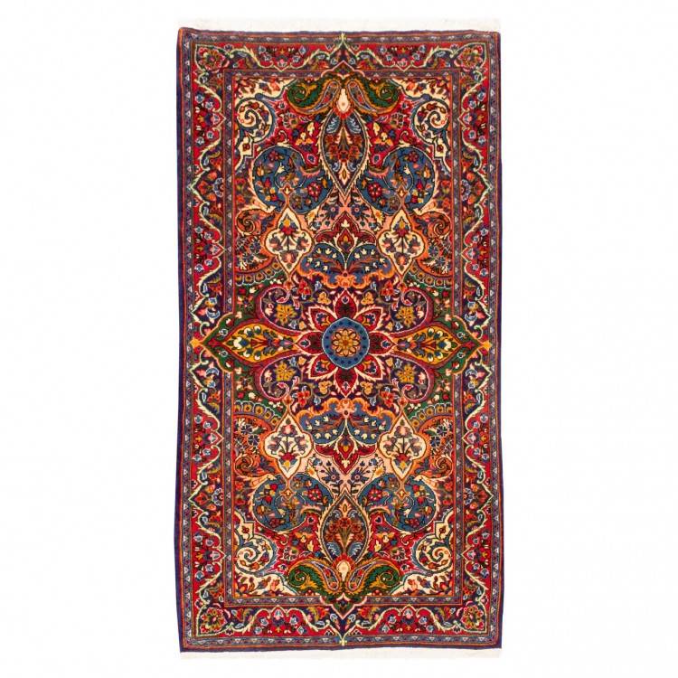 イランの手作りカーペット サロウアク 番号 130179 - 65 × 130