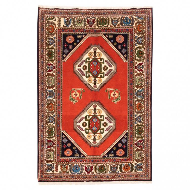 イランの手作りカーペット カシュカイ 番号 130172 - 100 × 160