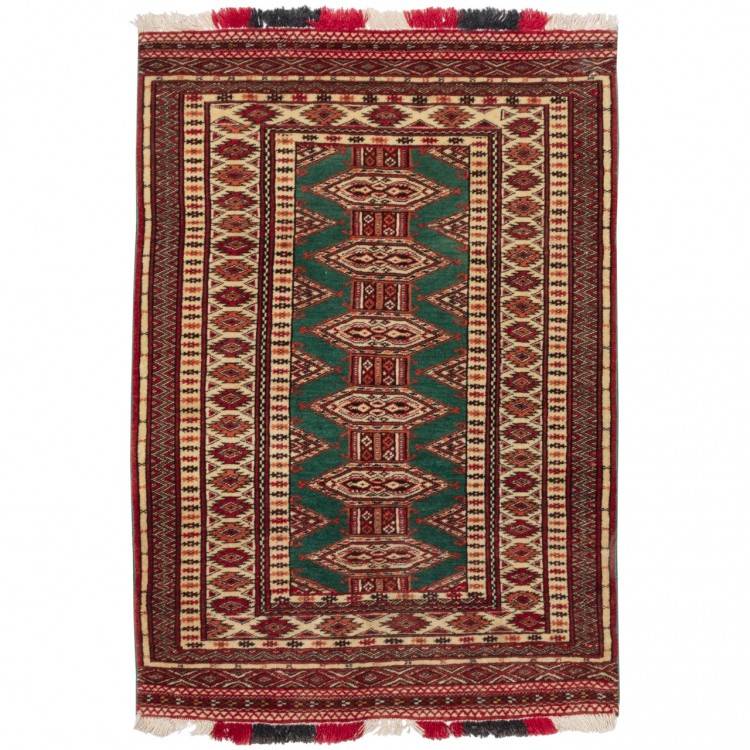 Handgeknüpfter Turkmenen Teppich. Ziffer 705235