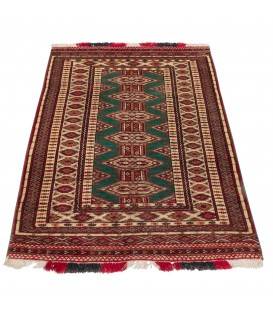 Handgeknüpfter Turkmenen Teppich. Ziffer 705235