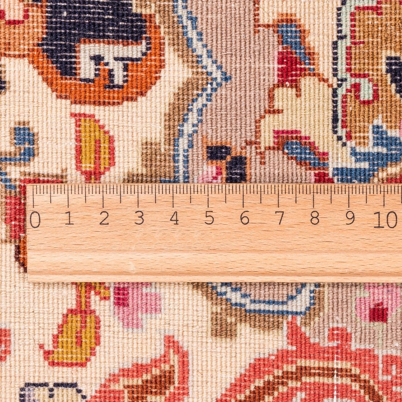 فرش دستباف قدیمی سه متری کد 131808