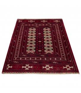 Handgeknüpfter Turkmenen Teppich. Ziffer 705244
