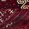 Tappeto persiano turkmeno annodato a mano codice 705244 - 92 × 117