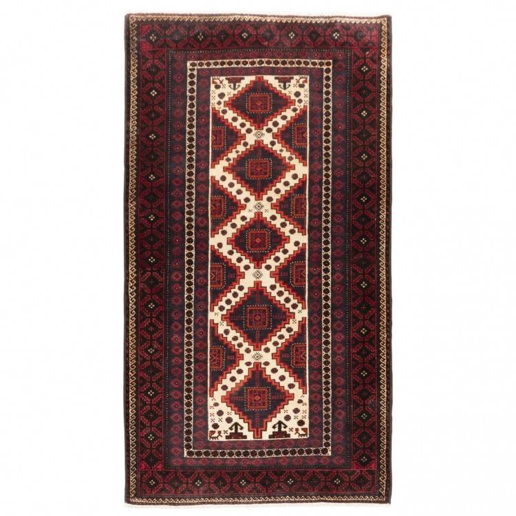 イランの手作りカーペット バルーチ 番号 705267 - 100 × 184