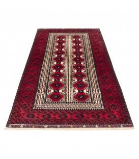 イランの手作りカーペット バルーチ 番号 705279 - 98 × 184