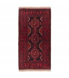 イランの手作りカーペット バルーチ 番号 705288 - 97 × 185