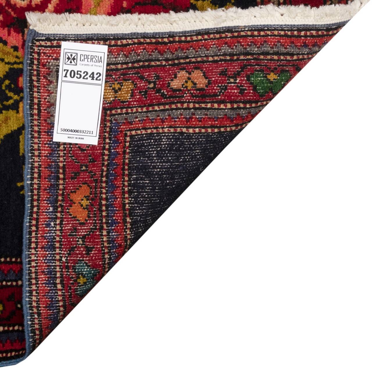 فرش دستباف قدیمی نیم متری آذربایجان کد 705242