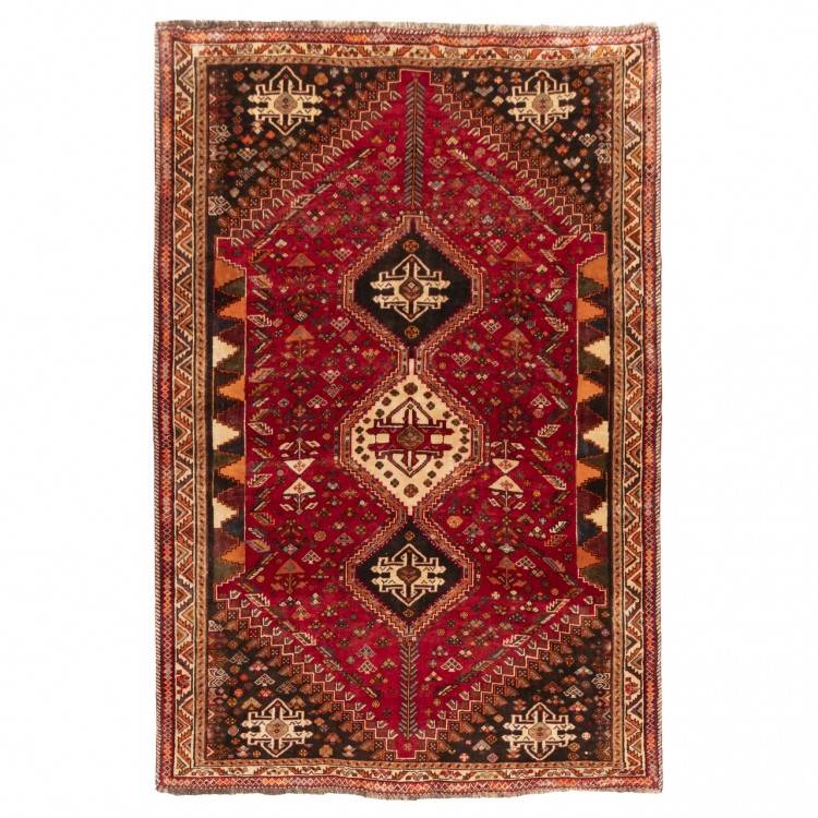 Handgeknüpfter Shiraz Teppich. Ziffer 129001
