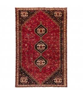 فرش دستباف قدیمی هشت متری شیراز کد 129007