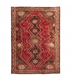 فرش دستباف قدیمی هفت متری شیراز کد 129010