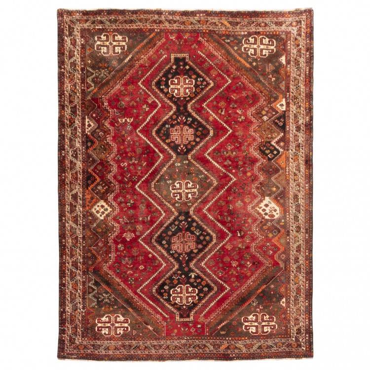 Handgeknüpfter Shiraz Teppich. Ziffer 129010
