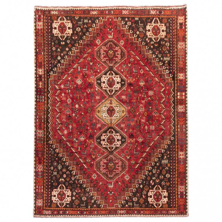 Handgeknüpfter Shiraz Teppich. Ziffer 129011