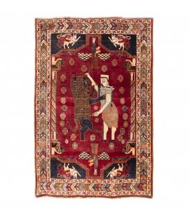 Handgeknüpfter Shiraz Teppich. Ziffer 129014