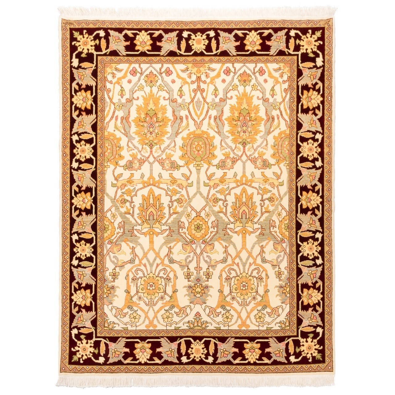 handgeknüpfter persischer Teppich. Ziffe 131819