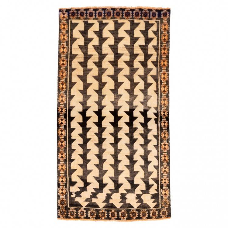 Персидский ковер ручной работы Шираз Код 129041 - 136 × 245