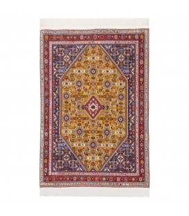 イランの手作りカーペット カシュカイ 番号 129091 - 99 × 144