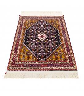 イランの手作りカーペット カシュカイ 番号 129095 - 82 × 119