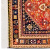 Tappeto persiano Qashqai annodato a mano codice 129103 - 105 × 136