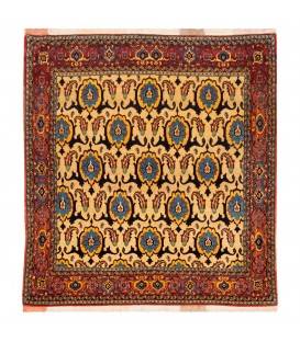 Персидский ковер ручной работы Санандай Код 129105 - 198 × 207