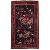 Tappeto persiano Shiraz annodato a mano codice 129080 - 155 × 265