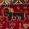 Handgeknüpfter Shiraz Teppich. Ziffer 129034