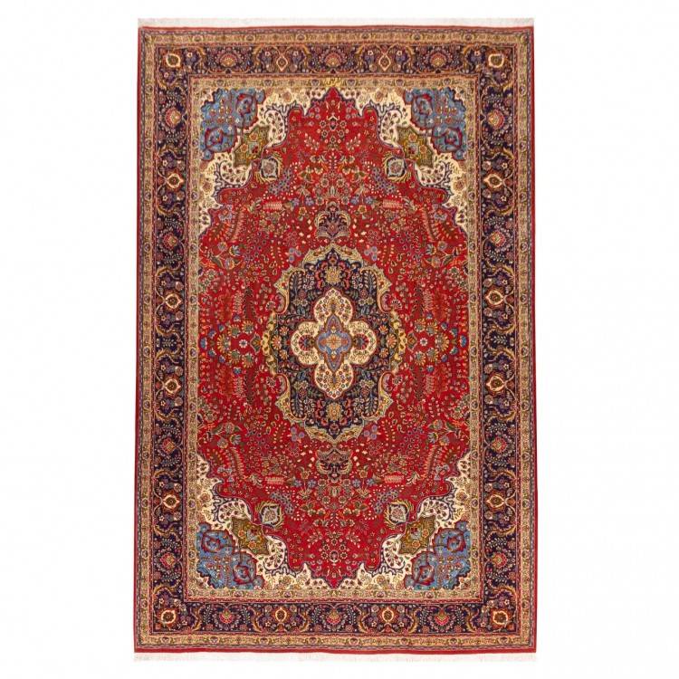 Персидский ковер ручной работы Тебриз Код 129053 - 200 × 315
