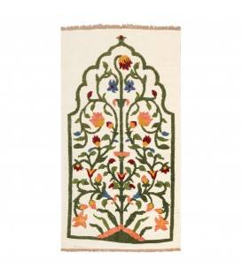 Персидский ковер ручной работы Керман Код 129119 - 111 × 202