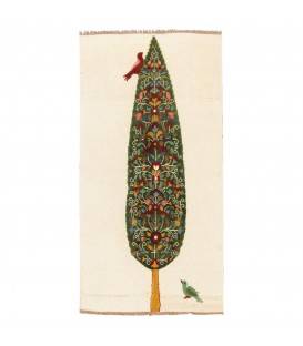 Персидский килим ручной работы Керман Код 129127 - 110 × 210